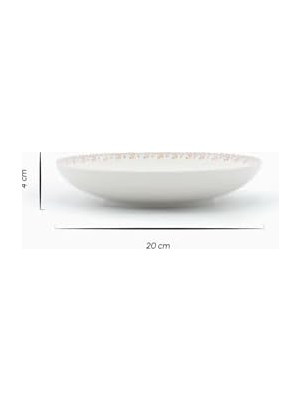 Mabeyn Premium Özel Seri 24 Parça 6 Kişilik Yemek Takımı (Desen Atmama Garantili)