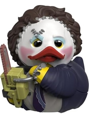 Mabeyn Tubbz Boxed Edition: Horror - Texas Chainsaw Leatherface Pretty Woman Cosplaying Kauçuk Ördek Figür