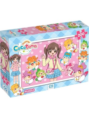 Mabeyn Cocotama: Egg Angels Lisanslı 200 Parça 33X48CM Çocuk Puzzle Yapboz Serisi