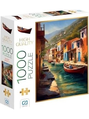 Mabeyn Kayıklar 1000 Parça 2,2mm Kalınlık 48X68CM Profesyonel Hobi Puzzle Yapboz Serisi