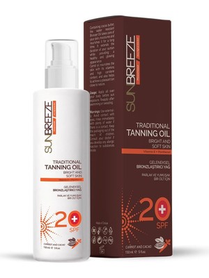 Mabeyn Sunbreeze Bronzlaştırıcı 20 Spf 150 ml