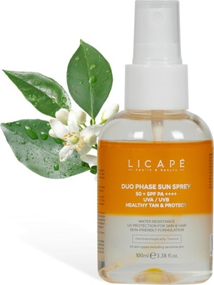 Mabeyn Kuru ve Hassas Ciltler Için Çift Fazlı Güneş Spreyi 100ML