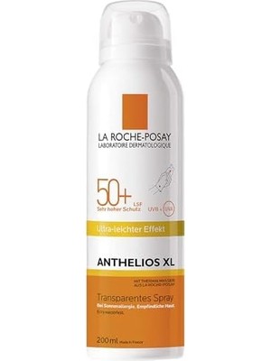Mabeyn Anthelios Spf 50+ Body Mist Ultra-Light Yüksek Güneş Koruması 200ML