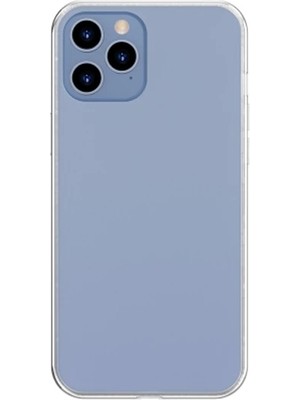 TKÇ Baseus Frosted Glass iPhone 12 Pro Max 6.7inch Shockproof Koruyucu KILIF-(5775)