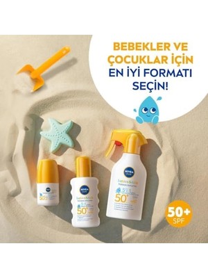 Mabeyn Sun Spf 50+ Bebek ve Çocuk Için Hassas Koruma Güneş Koruyucu Roll-On 50ML,SUYA Dayanıklı,hassas Cilt