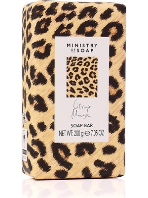 Mabeyn Ministry Of Soap Sabun Bar Yellow Leopard Citrus Musk 200 gr
