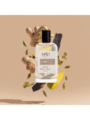 Mabeyn Mad L105 Selective Eau De Parfum (Edp) 100 ml Erkek Parfüm – Mango, Zencefil ve Siyah Akasya ile Baharatlı, Egzotik ve Odunsu