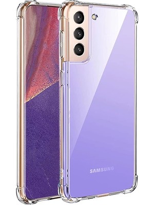 TKÇ Sm Galaxy S21 - S30 Anti-Drop Shockproof Darbe Emici Silikon KILIF-(5775)