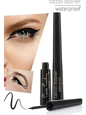 Mabeyn Tattoo Dipliner Suya Dayanıklı Keçe Uçlu Eyeliner