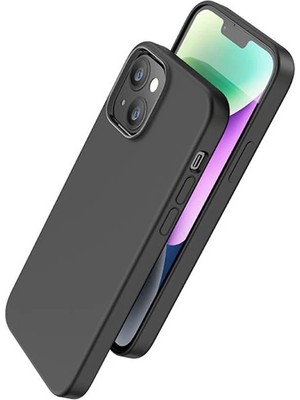TKÇ Hoco Pure Series iPhone 15 Manyetik Silikon KILIF-(5775)