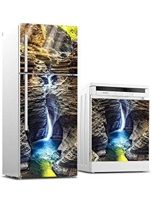 Mabeyn Buzdolabı ve Bulaşık Makinası Beyaz Eşya Kaplama Şelale Kanyon