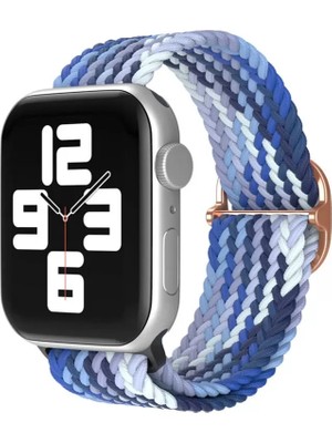 Esranın Dünyası Newface Apple Watch 38MM Star Kordon - Lacivert-Mavi