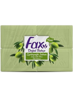 Mabeyn Fax Banyo Sabunu Zeytinyağlı 4 Lü 4X125 GR=500 gr