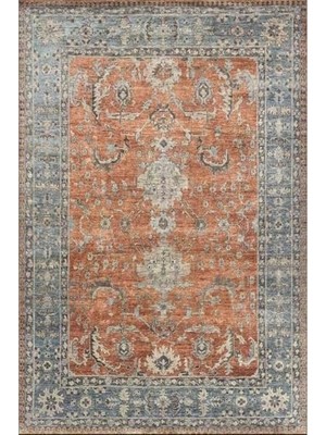 Mabeyn Soleil Desenli Şönil Pamuk Tabanlı Yıkanabilir Kaymaz Antibakteriyel Salon Halısı 100X300