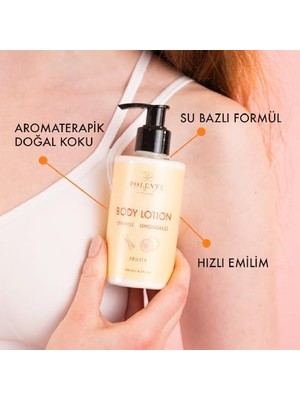 Mabeyn Polente Natural - Vücut Losyonu- Portakal Çiçeği & Limon Otu (200 Ml)