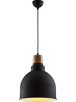 Mabeyn 4100 Modern Avize, 60 W, Siyah