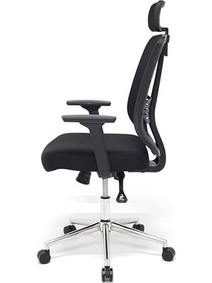 Mabeyn Zeon Büro Ofis Sistemleri // Krom Yönetici Koltuğu Ofis Çalışma Koltuğu