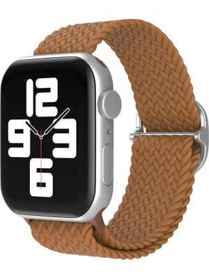 Esranın Dünyası Newface Apple Watch 42MM Star Kordon - Kahverengi
