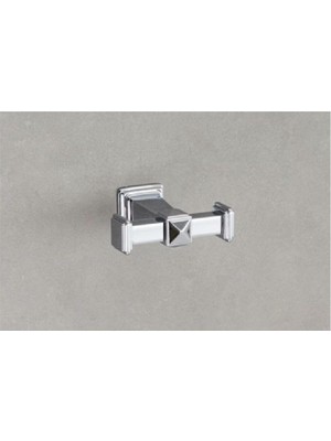 Mabeyn Ikili Askılık Krom Renk 79X31X92 mm