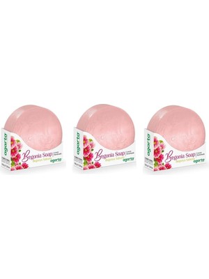 Mabeyn Doğal Begonya Sabunu 150 gr x 3 Adet
