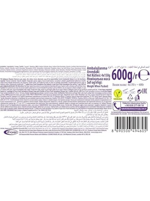 Mabeyn Fresh Sensations Okyanus Esintisi Duş Sabunu, 600 gr