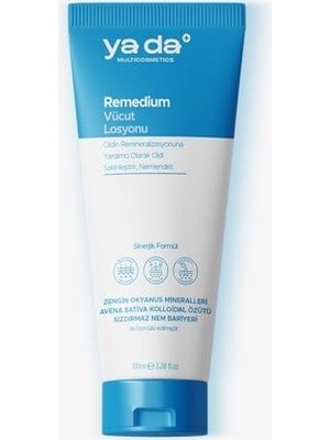 Mabeyn Remedium Vücut Losyonu, Hassas Ciltler Için Nemlendirici ve Besleyici, 100ML