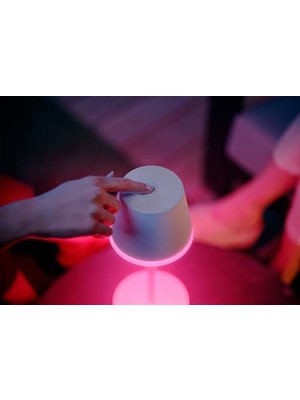 Mabeyn Hue Go Belle Taşınabilir Masa Lambası - Beyaz