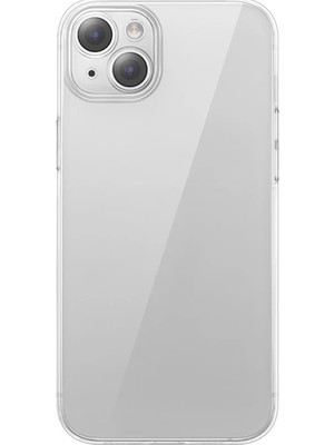 TKÇ Baseus iPhone 15 Plus Lucent Serisi Ultra Ince Transparan KILIF-(5775)