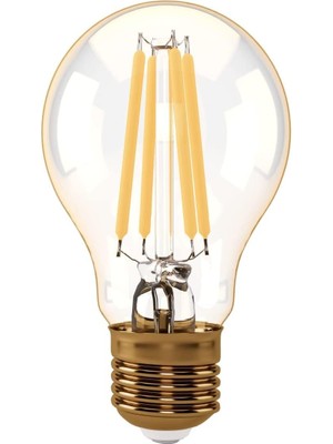 Mabeyn E27 Fil Lamba, Sarı Işık 7W 630LM 2000K Gold