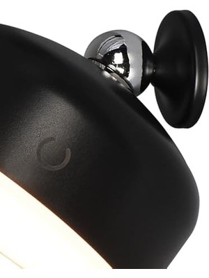 Berry Store Lenda 02 Siyah Şarjlı Ledli Aplik 1X1.8W 3000K