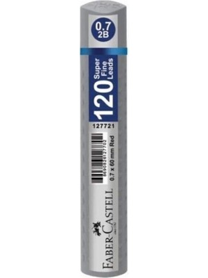 Faber-Castell Faber Castell Gümüş Grip Min 0.7 2b 60mm, 120`li Tüp