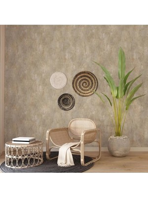 Modern Desenli Düz Sade Duvar Kağıdı 16,5 M², Silinebilir  - Roka 23111-5