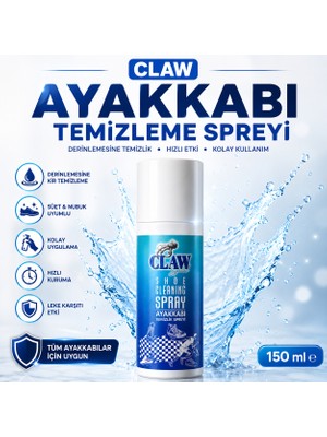 Ayakkabı Temizleme Spreyi 150 ml Soft Sprey