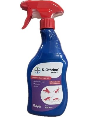 DMR Home Bayer K-Othrine Genel Haşere Ilacı, 1 Litre, Hazır Sprey