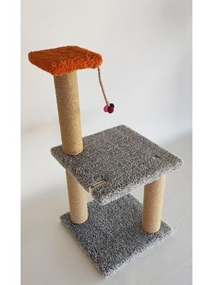 DMR Home Iki Katlı Yavru Gri Kedi Tırmalama Tahtası