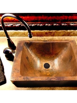 DMR Home Gemi Lavabo Süzgeç Drenajı, Yağ Ovuşturulmuş Bronz (Std-Orb)