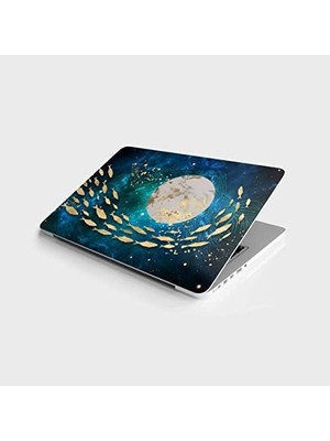 DMR Home Laptop Bilgisayar Notebook Pc Kaplama Etiketi Parıltı