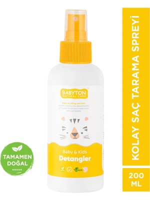 Babyton Bebek & Çocuk Kolay Saç Tarama Spreyi 200 ml