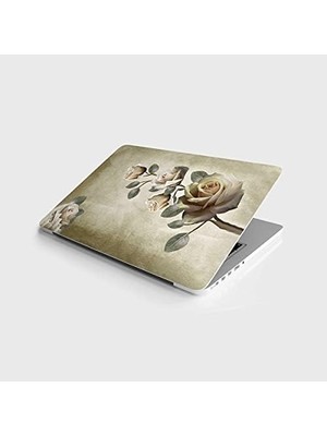 DMR Home Laptop Notebook Pc Kaplama Etiketi Kuru Güller