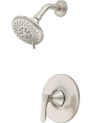 DMR Home LG897WRK LG89-7WRK 1-Kulplu Sadece Fırçalanmış Nikel Döşeme Kiti