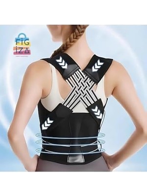 DMR Home Dik Duruş Korsesi Duruş Düzeltici Korse Omuz Sırt Bel Sporcu Korsesi