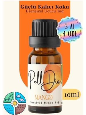 DMR Home Mango Esansiyel Uçucu Koku Yağı Buhurdanlık Yağı Difüzör Esansı Hobi Esans Ortam Oda 10ML