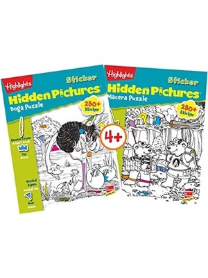 DMR Home Hidden Pictures Puzzle (Çift Kitap)
