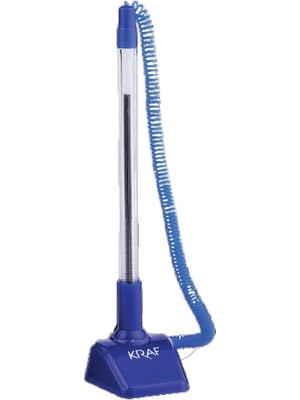 Kraf Spiralli Kalem 0.7 Mavi (304G)