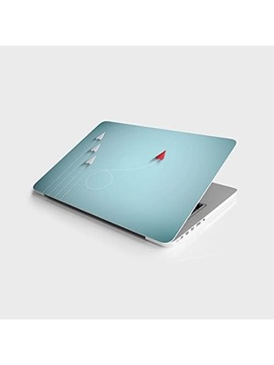 DMR Home Laptop Notebook Pc Kaplama Etiketi Kağıt Uçak