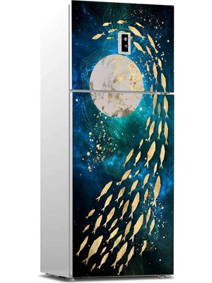 DMR Home Buzdolabı Kaplama Dolap Kaplama Etiketi Parıltı