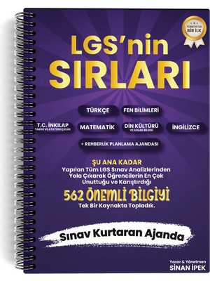 Alan Yayınları 8. Sınıf LGS Sırları Kitabı 2026