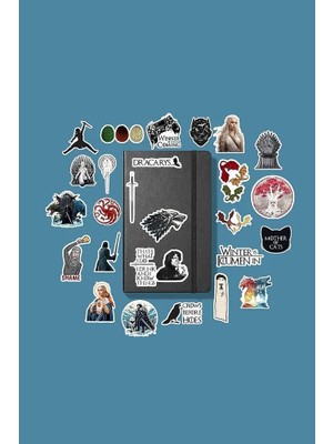 DMR Home Game Of Thrones/bullet Journal Defter Çıkartma Ajanda Laptop Etiket