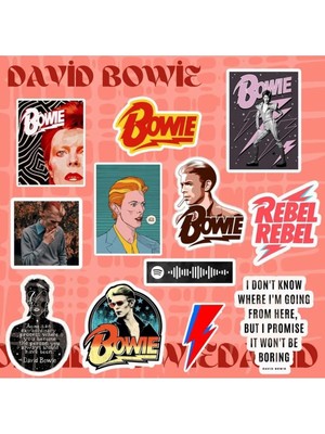 DMR Home David Bowie Seti | Laptop Notebook Telefon Etiket