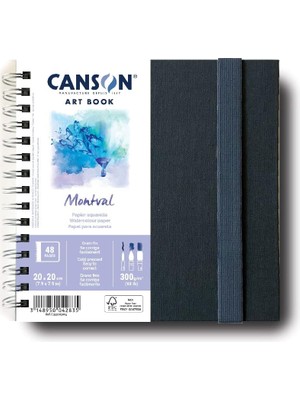 DMR Home - Profesyonel Kitap – Kağıdı – Ince Taneli – 300 G/m² – Spiral Ciltli Not Defteri – 20 x 20 cm – Beyaz – 24 Yaprak, C31200L004